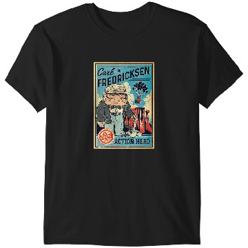 Discover Disney Pixarss Up Carl Acton Hero T-Shirts