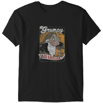 Discover Disney Snow White Grumpy As Usual Card T-Shirts