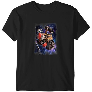 Discover Disney Pixar Wall-e Fire Extinguisher Space Portrait T-Shirts