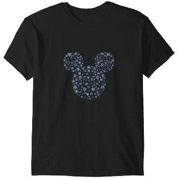 Discover Disney Mickey Mouse Snowflake Fill T-Shirts