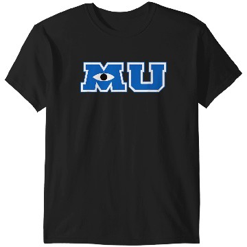 Discover Disney Pixar Monsters University Iconic Big Chest Text Logo T-Shirts