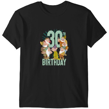 Discover Disneyss Snow White Seven Dwarfs 30th Birthday T-Shirts