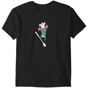 Discover Disney PIXAR Ratatouille Remy Small Pocket Chef T-Shirts