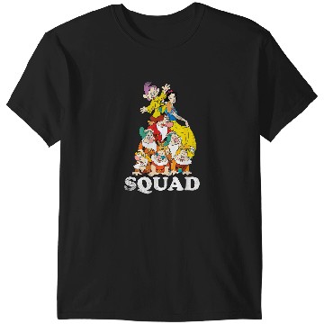Discover Disneyss Snow White The Seven Dwarves Squad Goals Pile T-Shirts