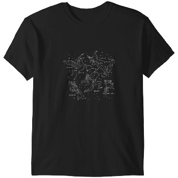 Discover Disney Hercules Constellation Poster T-Shirts