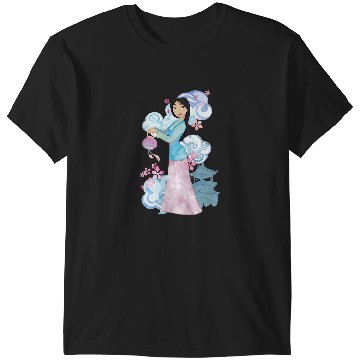 Discover Disney Mulan Watercolor Portrait T-Shirts