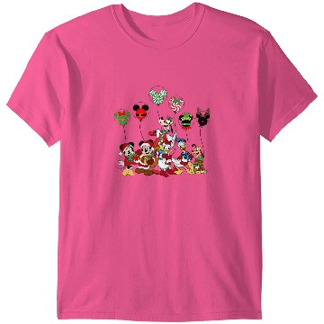 Discover Vintage Mickey And Friends Christmas  Tree T Shirts, Disney Mickey