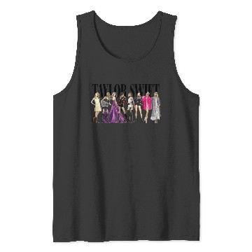 Discover TaylorSwift Taylor's Era Folklore Tank Tops