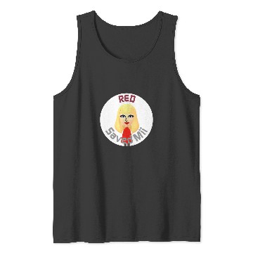 Discover Tayl0r Swift - Red Saved Mii Tank Tops