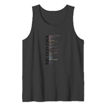 Discover eras tour UPDATED SETLIST Tank Tops