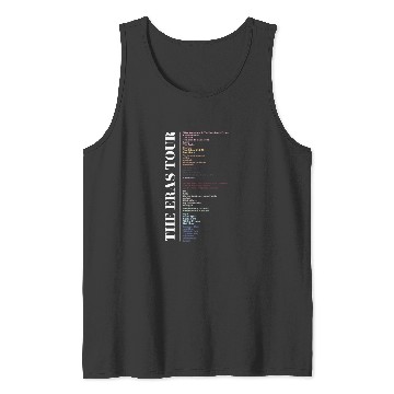 Discover ERAS TOUR Setlist Tank Tops