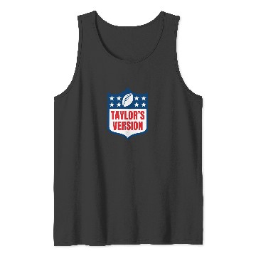 Discover taylorr_S VERSION taylorr Swift + Travis Kelce Football Era Tank Tops