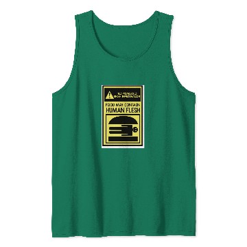 Discover Human flesh poster  bobs burgers . Tank Tops