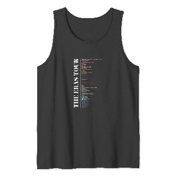 Discover ERAS TOUR Setlist Tank Tops