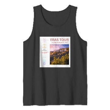 Discover Eras Tour Setlist - Los Angeles Night 5 Tank Tops