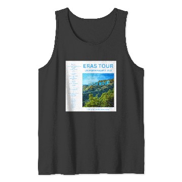 Discover Eras Tour Setlist - Los Angeles Night 6 Tank Tops