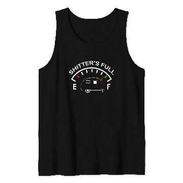 Discover Shitters Full Funny Camper RV Camping Tank Top
