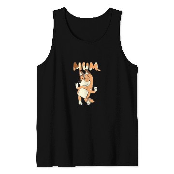 Discover Blueys Chilli Mum Dancing Mom Tank Tops