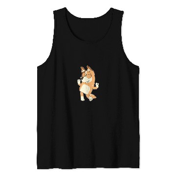 Discover Blueys Chilli Mum Dancing Mom Tank Tops