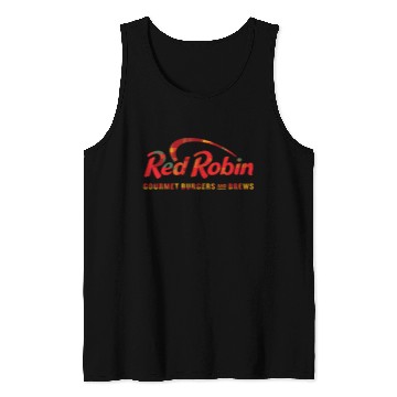 Discover Red Robin Logo Tank Tops