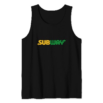 Discover Subway-Logo Tank Tops