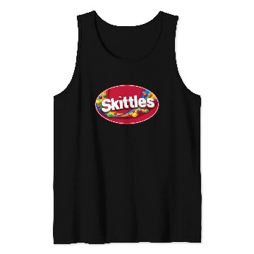 Discover Skittles Logo Tank Tops