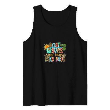 Discover Boat Waves Sun Rays Aint Nothing Like Lake Days Retro Sun Tank Tops