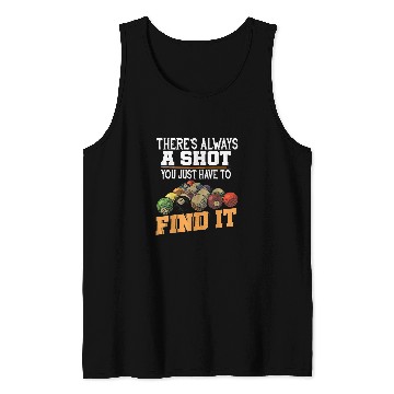 Discover Billiards Funny Pool Player Gift Tank Tops