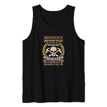 Discover Roofer handyman carpenter construction worker building 2 Tank Tops