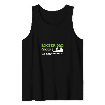 Discover Roofer Roofing Contractor Construction Worker 6 Tank Tops
