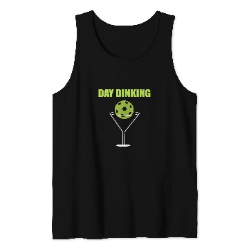 Discover Day Dinking Pickleball Player Tank Tops