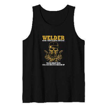 Discover Welder Using A High School Diploma To Fix What Tank Tops