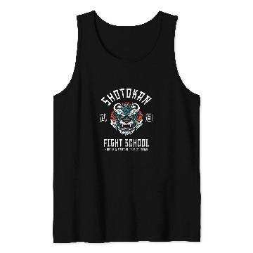 Discover Shotokan Karate Dragon Fight School Tank Tops