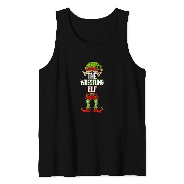 Discover Wrestling Elf Tank Tops