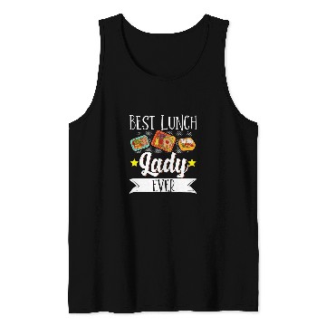 Discover School Cafeteria Worker Lunch Lady Food Tray bests Lunch Lady Tank Tops