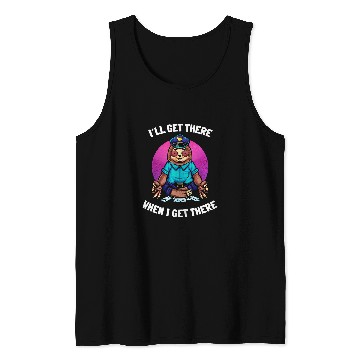 Discover Sloth Postal Worker Funny Mailman Carrier Deliverer Tank Tops