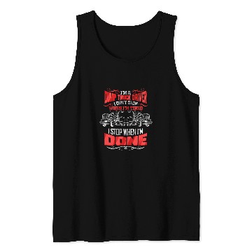 Discover Dump Truck Driver Trucker Tank Tops