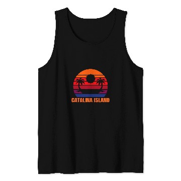 Discover Catalina Island Vacation Tank Tops