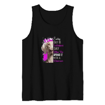 Discover Funny Valentines Day Weimeraner Mom Mother Dog Pink Cute Tank Tops