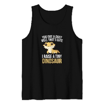 Discover Bearded Dragon Pet I Raise A Tiny Dinosaur Bearded Dragon Tank Tops