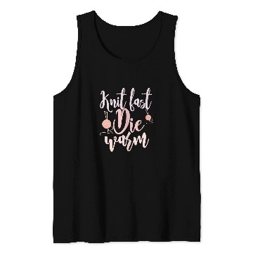 Discover Knitting Yarn Fast Die Warm 1 Tank Tops