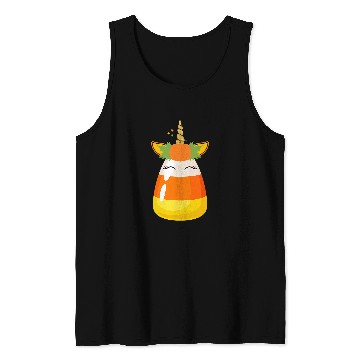 Discover Candy Corn Funny Halloween Costume Tank Tops