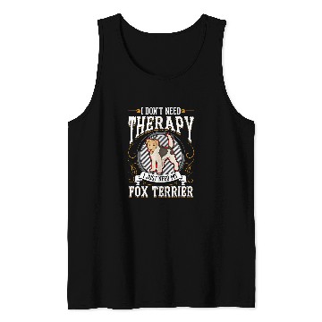 Discover Fox Terrier Therapy Tank Tops
