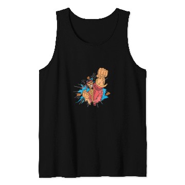 Discover Kung Fu Master Fighter Tank Tops