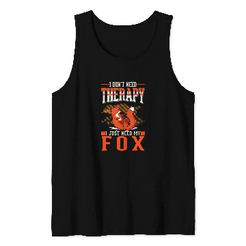 Discover Fox Therapy Red Fox Tank Tops