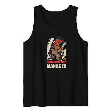 Discover Construction Worker Construction Site Helmet For Site Tank Tops