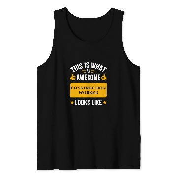 Discover Construction Worker gifts funny quote Construction Worker Tank Tops
