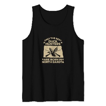 Discover Ducks Quack Waterfowl Hunting Quote for a Duck Hunter 224 Duckie Ducks Tank Tops