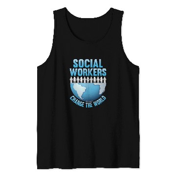 Discover Social Workers Change World Social Worker Volunteer Tank Tops