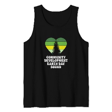 Discover Community Development Social Worker Earth Day Squad Tank Tops